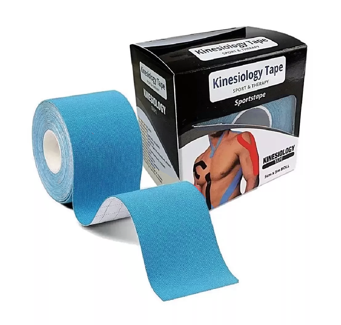 5m Sports Kinesiology Tape Roll of Elastic Water Resistant Tape for Support & Muscle Recovery Quality Sports Tape Muscle Tape Support Physio Tape Kinetic for Knee Shoulder and Elbow - Multi Purpose Kinesiology Tapes, Body Tape, Boob Tape, Trans Tape, K Ta. 