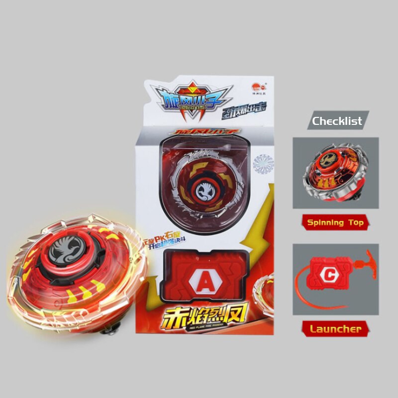 【Serendipity party】Kids Toys Spinning Tops Launchers Beyblade Burst Battle Game Toys Spinner Bey Blade Blades Sparking Toy. 