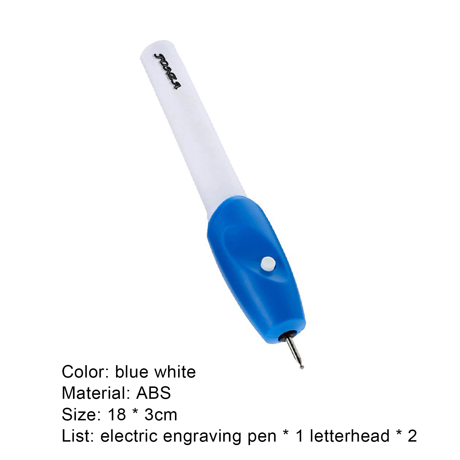 Electric Engraving Pen Ergonomic Grip DIY Precision Replaceable Carving Tools. 