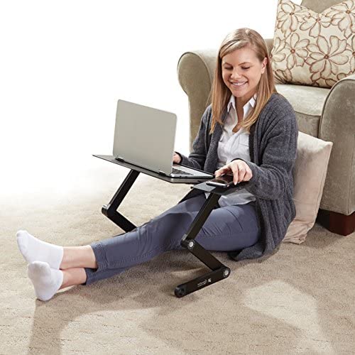 WorkEZ Best Adjustable Laptop Stand Ergonomic Lap Desk For, 57 OFF