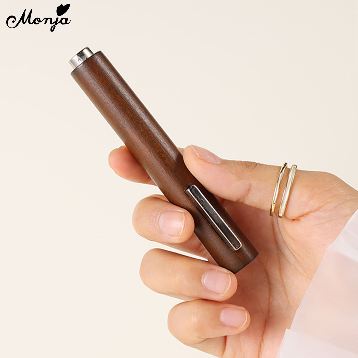 Monja 2-in-1 Cat Eye Nail Magnetic Stick 3D Cat Eye Magnetic Rod UV Gel Magnet Tools Strong Effect Magnets DIY Manicure Tools. 