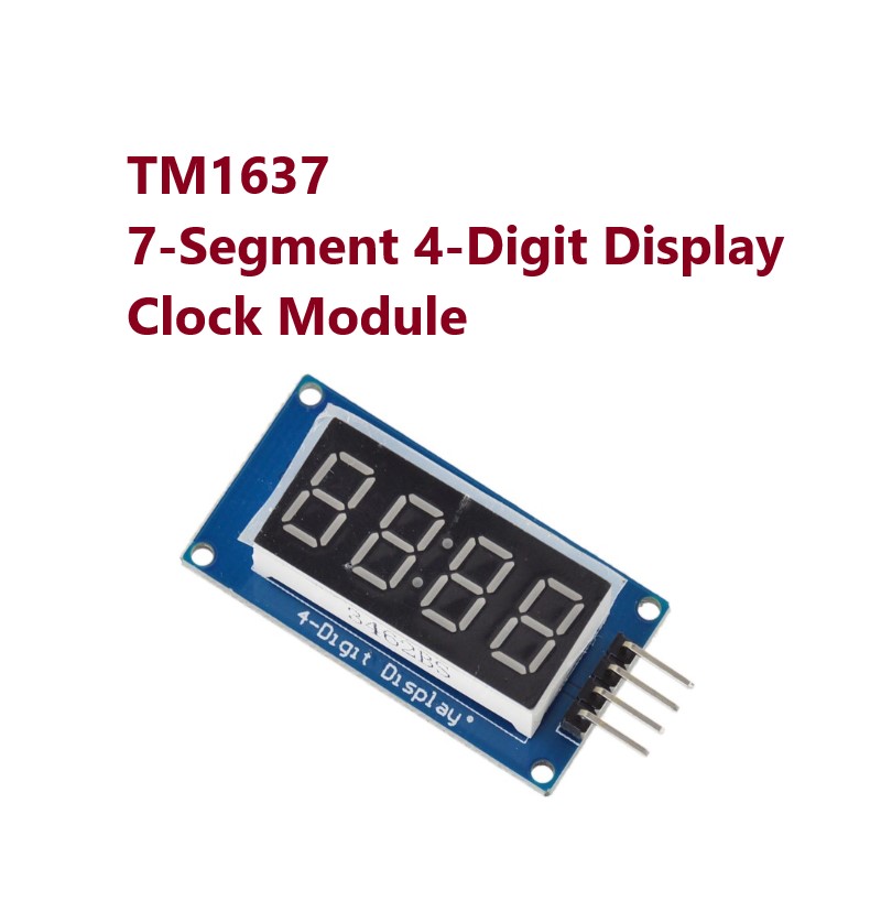 TM1637 Seven Segment Clock Display Module for Arduino | Daraz.lk