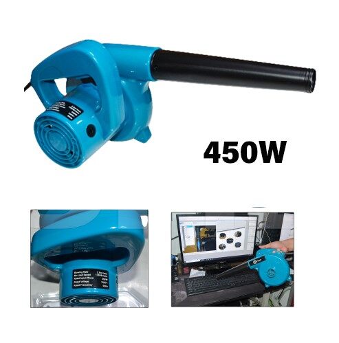 X-FORCE-WS-7 450W 220V Multifunctional Electric Hand Air Blower and Vacuum Cleaning Duster Car Dust Removal Tool. 