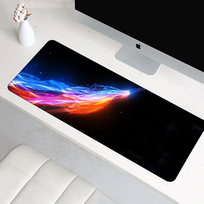 Mat Rocket Edge Natural Lap Gaming Locking Mousepad Mouse Rubber Gamer Notebook Washable Xl League Pad 70Cm*30Cm Large(8). 
