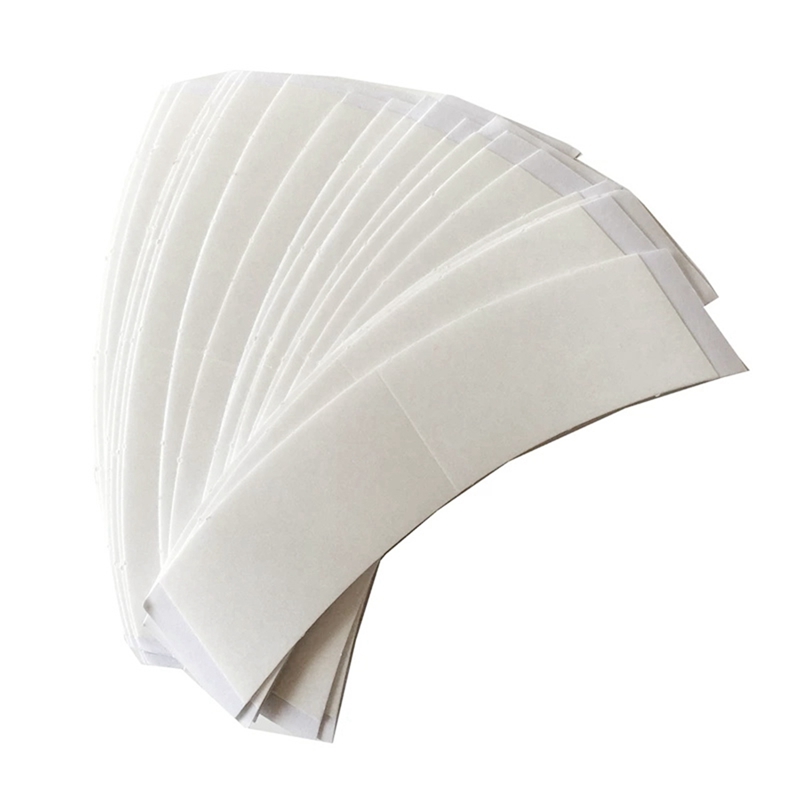 QUANBU 108Pc/Lot Strong Wig Double Tape Strips Fixed Hair System Adhesive Extension Lace Wig Waterproof Sweat Wig Film Adhesive. 