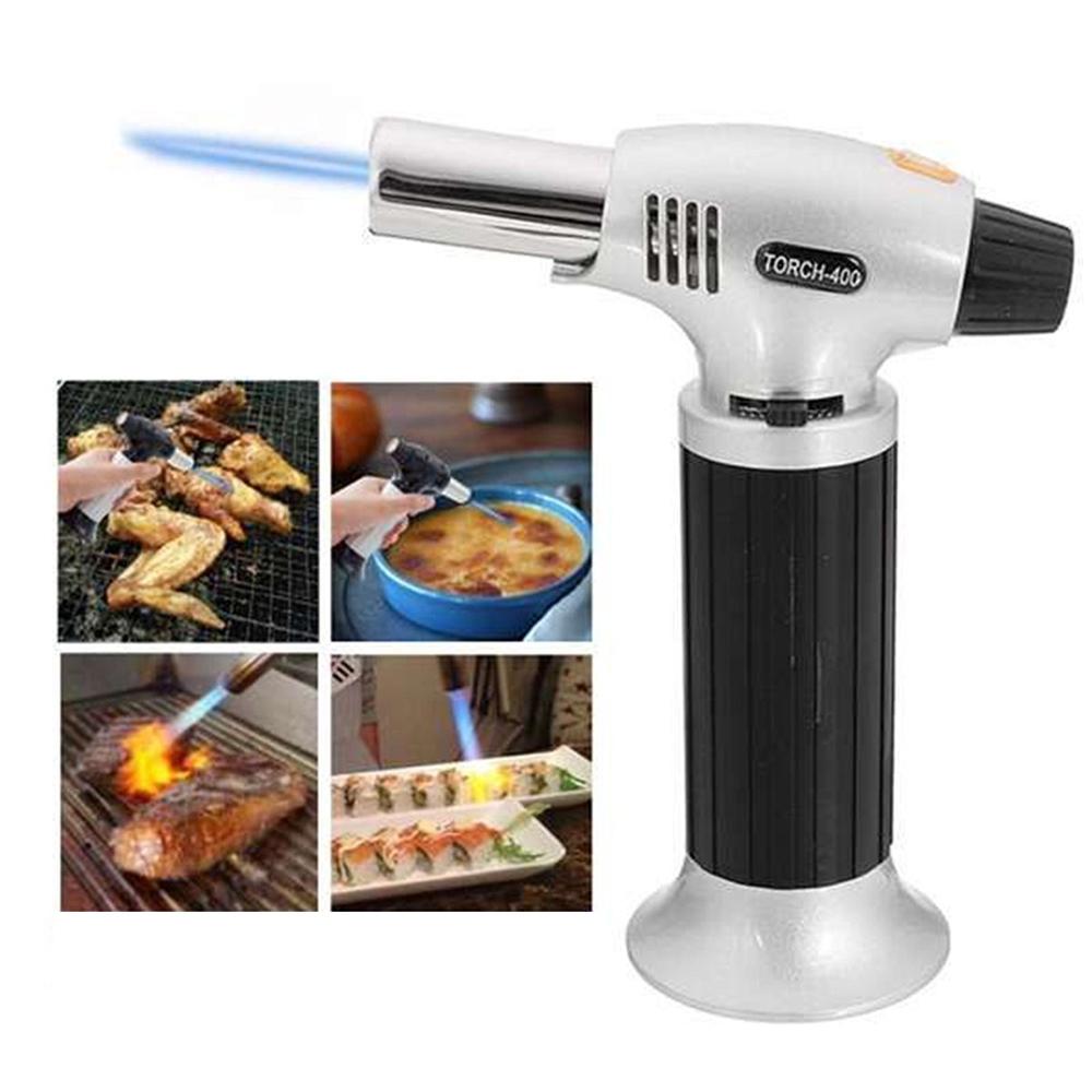 Cooking Torch Refillable Kitchen Tetrane Culinary Burner Creme Brulee Blowtorch Without Tetrane Pneumato. 