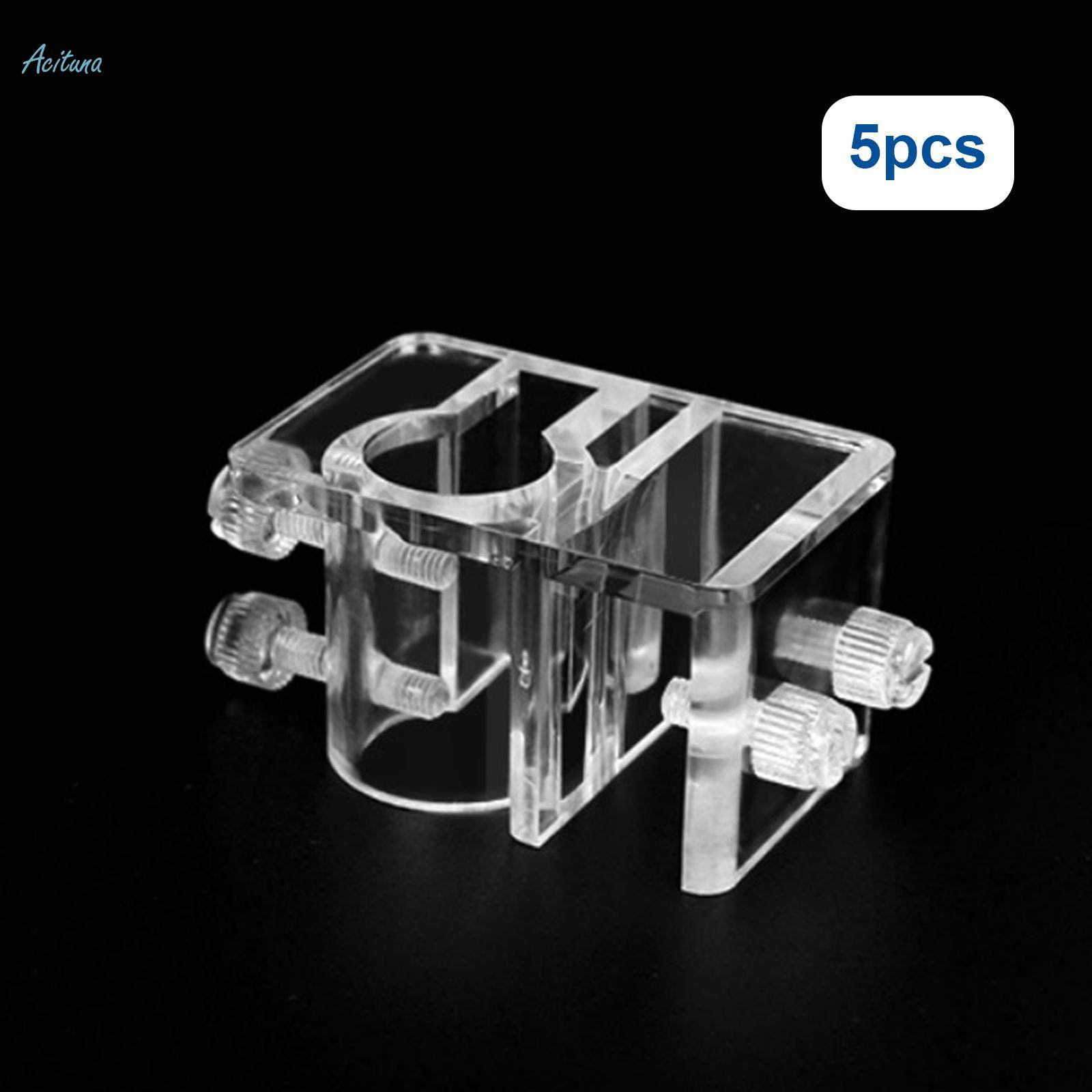 Water Pipe Fixing Clip Aquarium Accessories Fixture Pipe Inlet Outlet ...