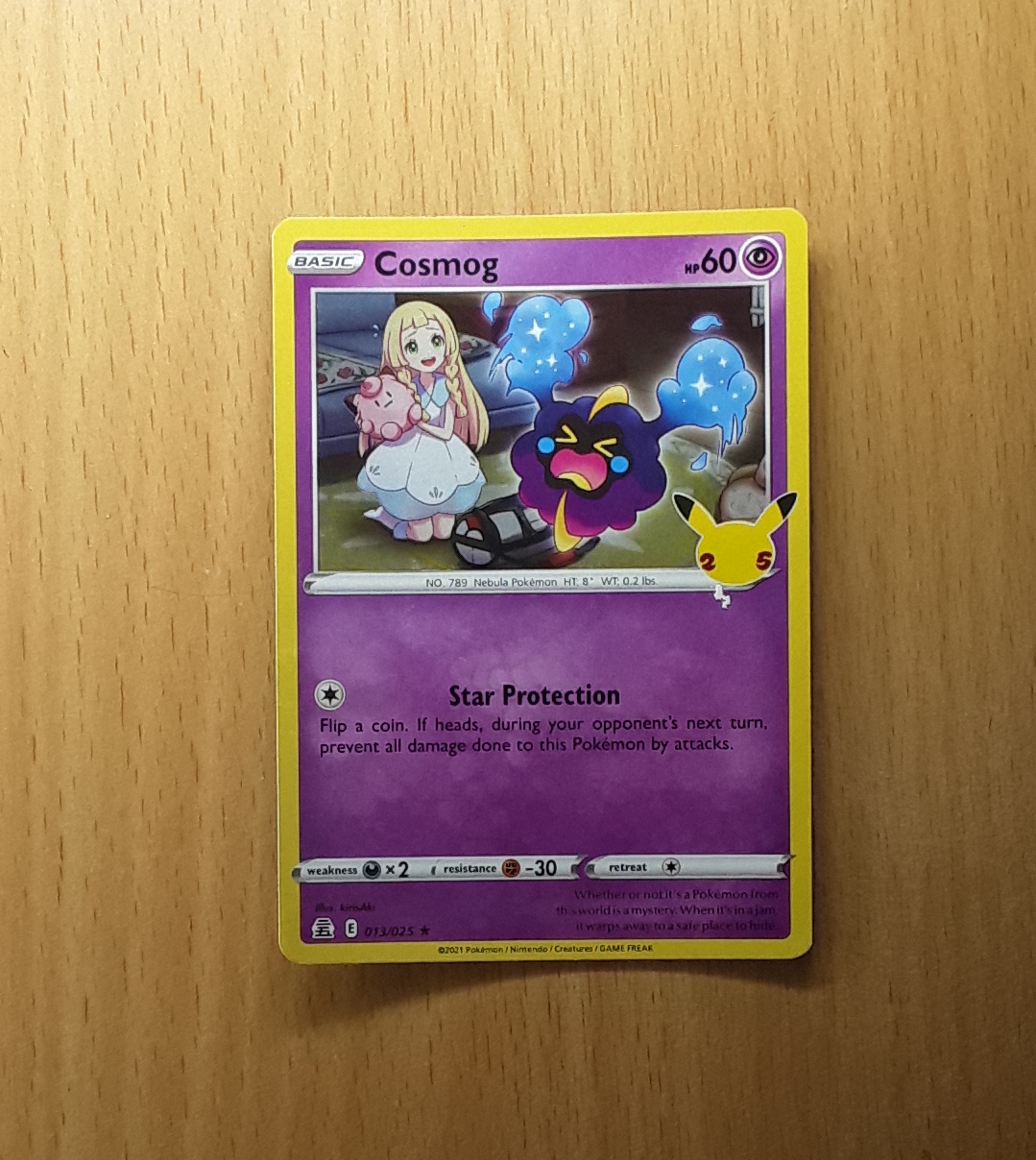 Pokemon Cosmog 013/025-Real | Daraz.lk