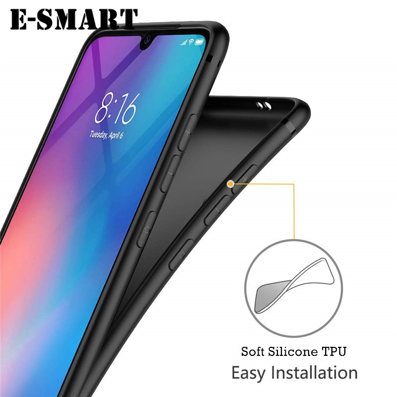 Phone Case Samsung Galaxy S22 Soft Back Cover + Free Tempered Glass Screen Protector Matte Silicone Samsung S22 Case. 
