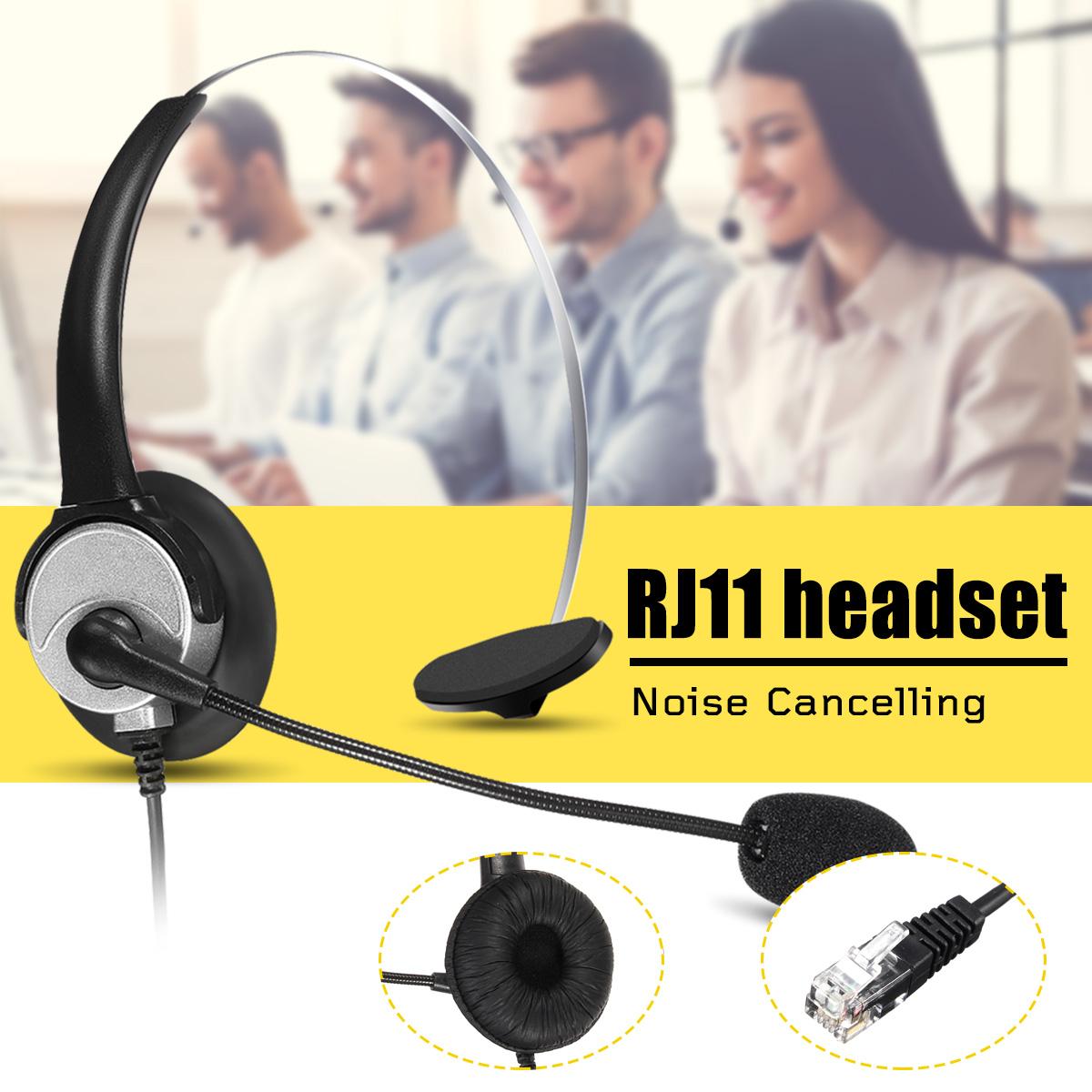 headset with rj11 connector