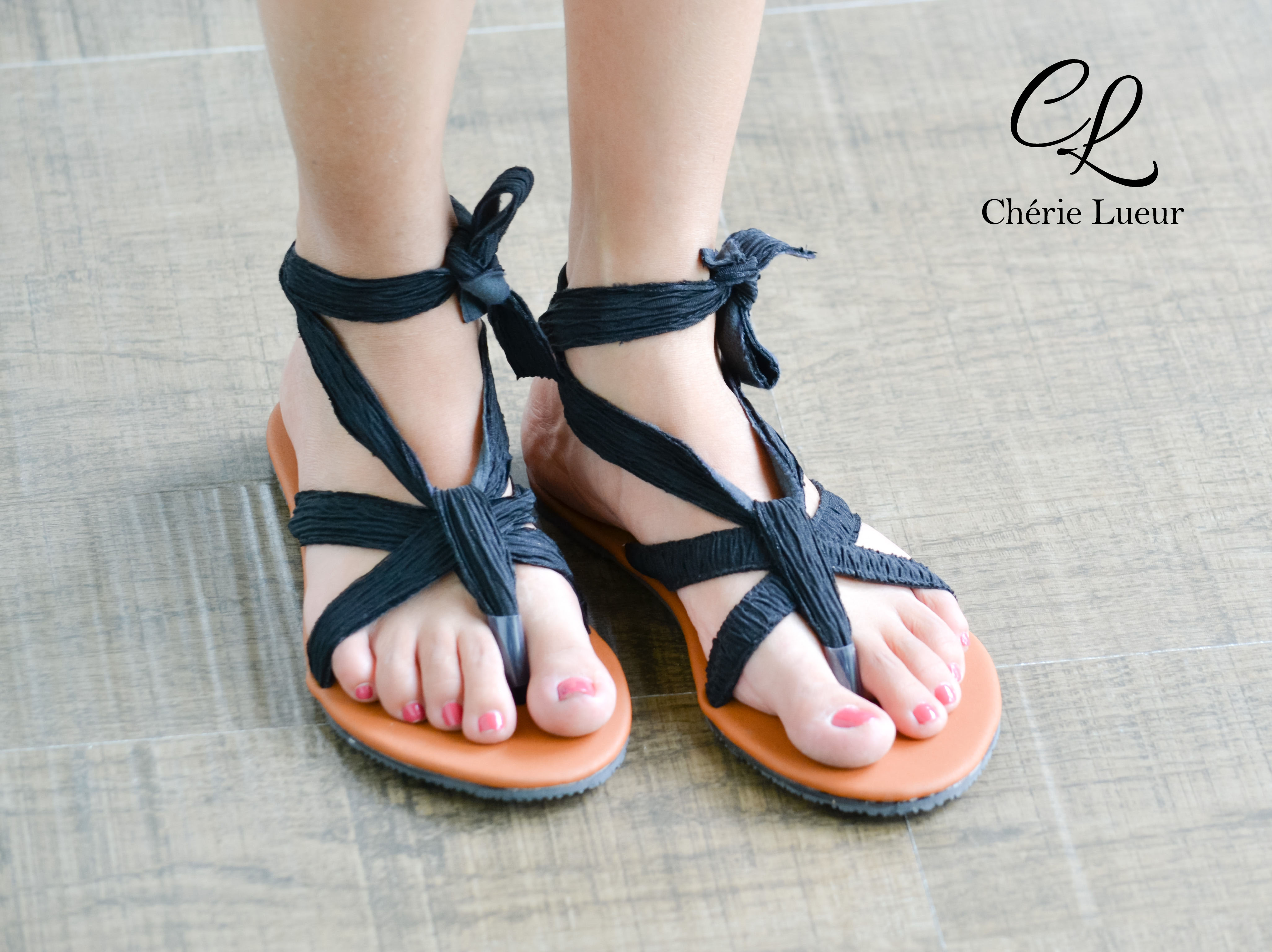 cherie lace up sandal