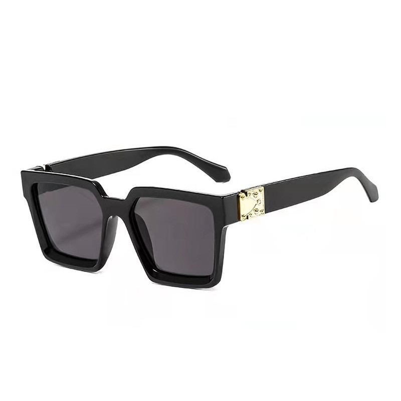 【TY】Box Sunglasses Women's Large Frame Fashion Sunglasses Wide Side ...