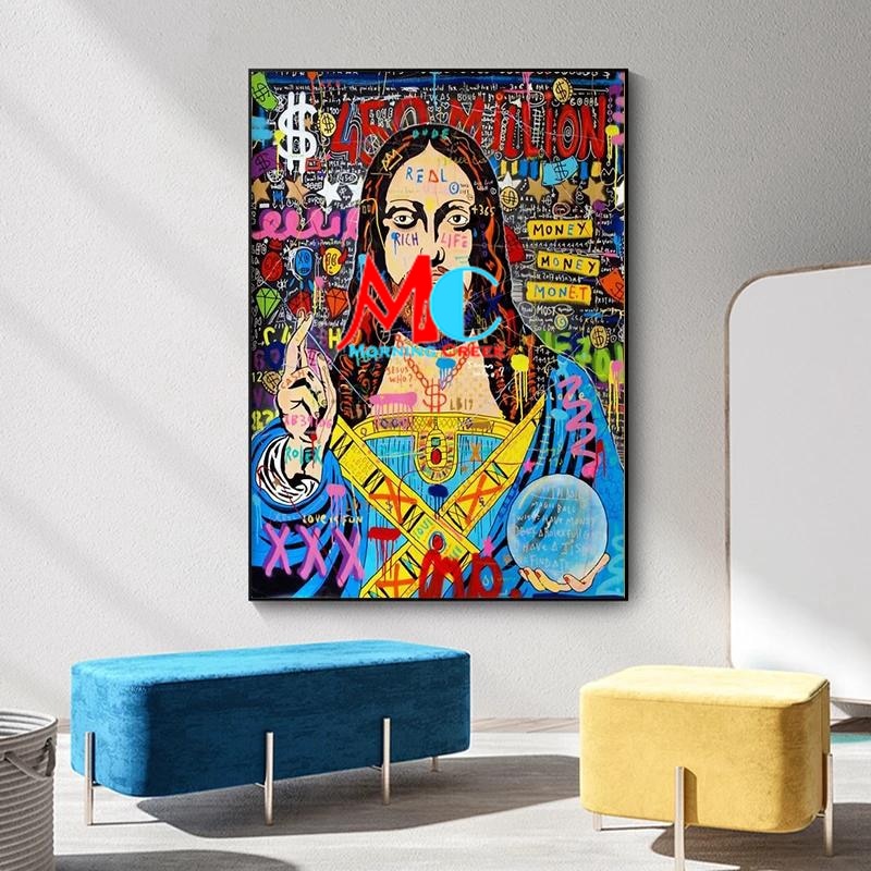 New 5D Painting Graffiti Street Pop Art Stitch Kit Full Drill Embroidery Room Decoration Gift. 