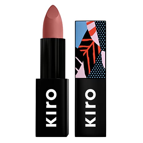 Kiro Lush Moist Matte Lipstick Warm Nutmeg (Deep Nude), 4.2 gm, Smudgeproof, Long lasting, Matte Lip stick, Vegan, No Paraben, Jojoba Oil, Cocoa Butter, Non Toxic Lipstick for Intense Pigmentation(FROM INDIA)JEZ