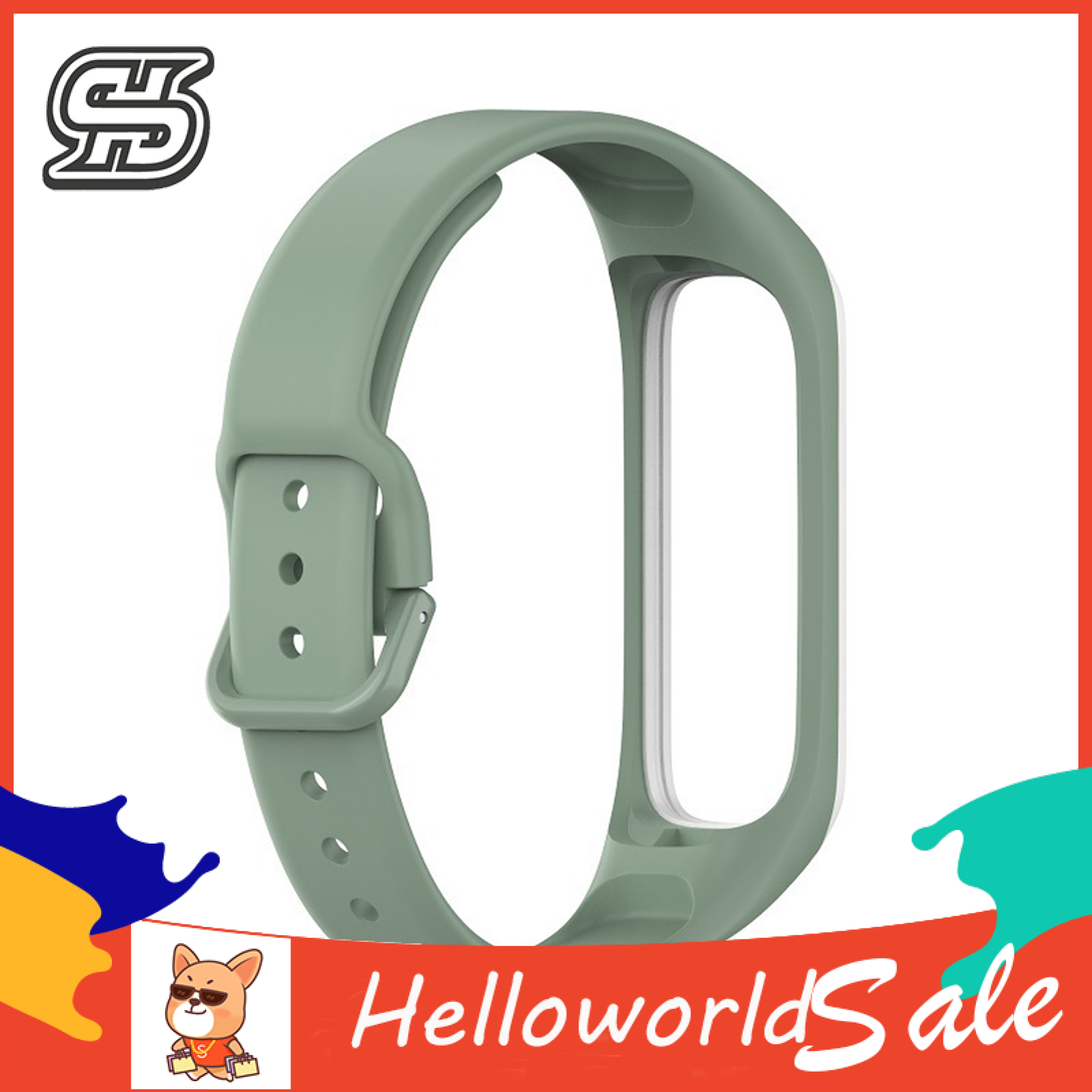 R220 Watch Strap Breathable Sweatproof Sports Watch Band with Movement