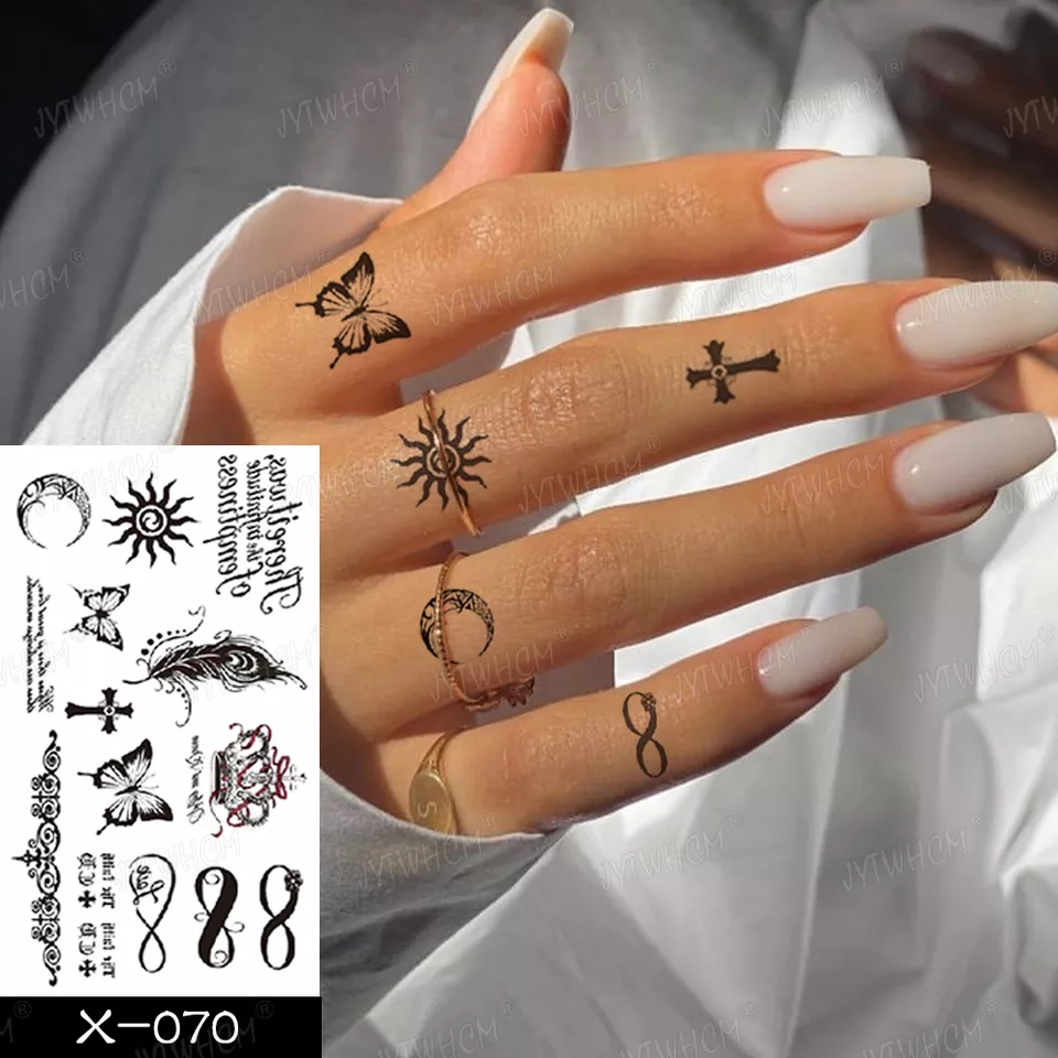 Waterproof Temporary Tattoos Card Ladies And Gents Tattoo Stickers For Girls And Boys. 