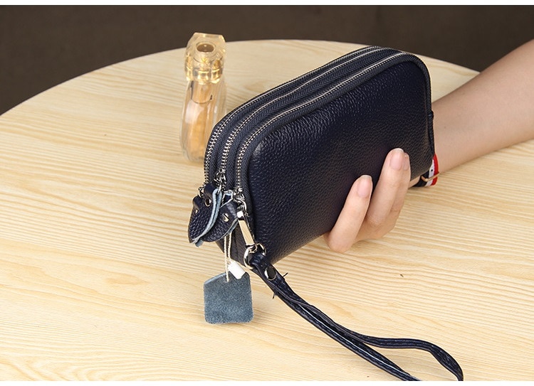 3 zip purse