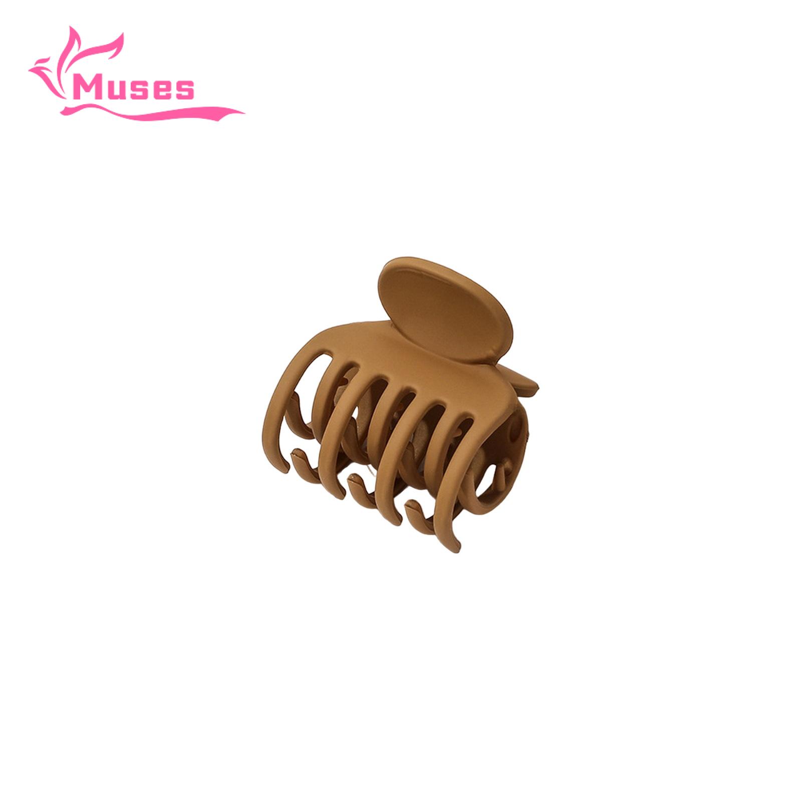 Muses Mall Daily Outfit Hair Clip Stylish Frosted Texture Hair Claw for Women Anti-slip Hair Clip for Easy Styling Headwear Hair Pin Tool for Trendy Look Hair Claw Clip