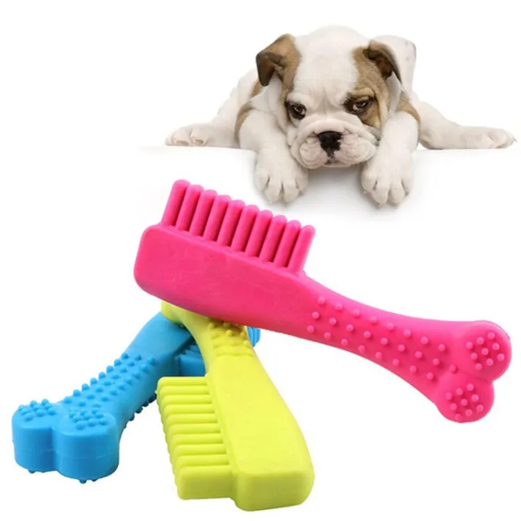 Teething toothbrush for sales dogs