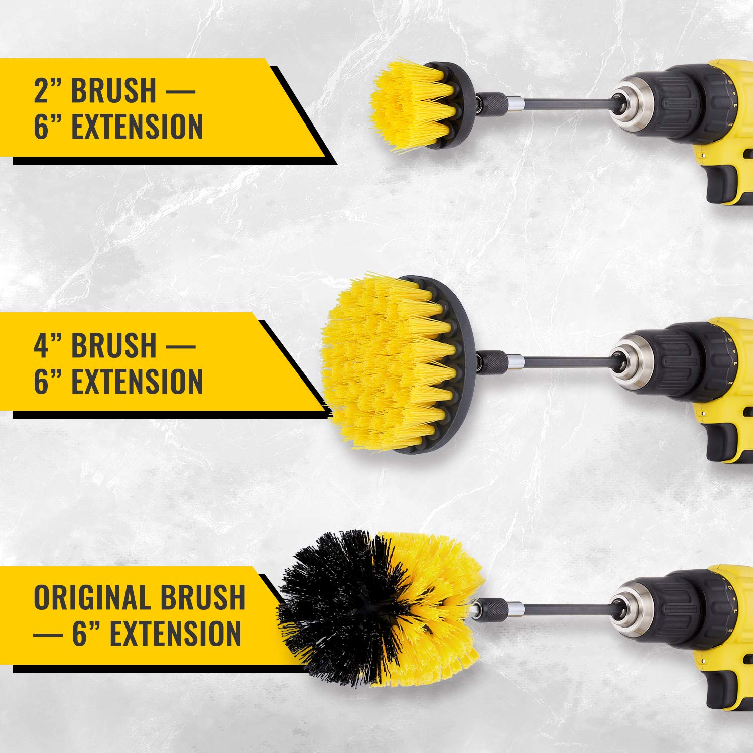 Snapklik.co : Green Drill Power Kitchen Scrub Brush Kit Oven Cleaning Attachent Drill Scrubber