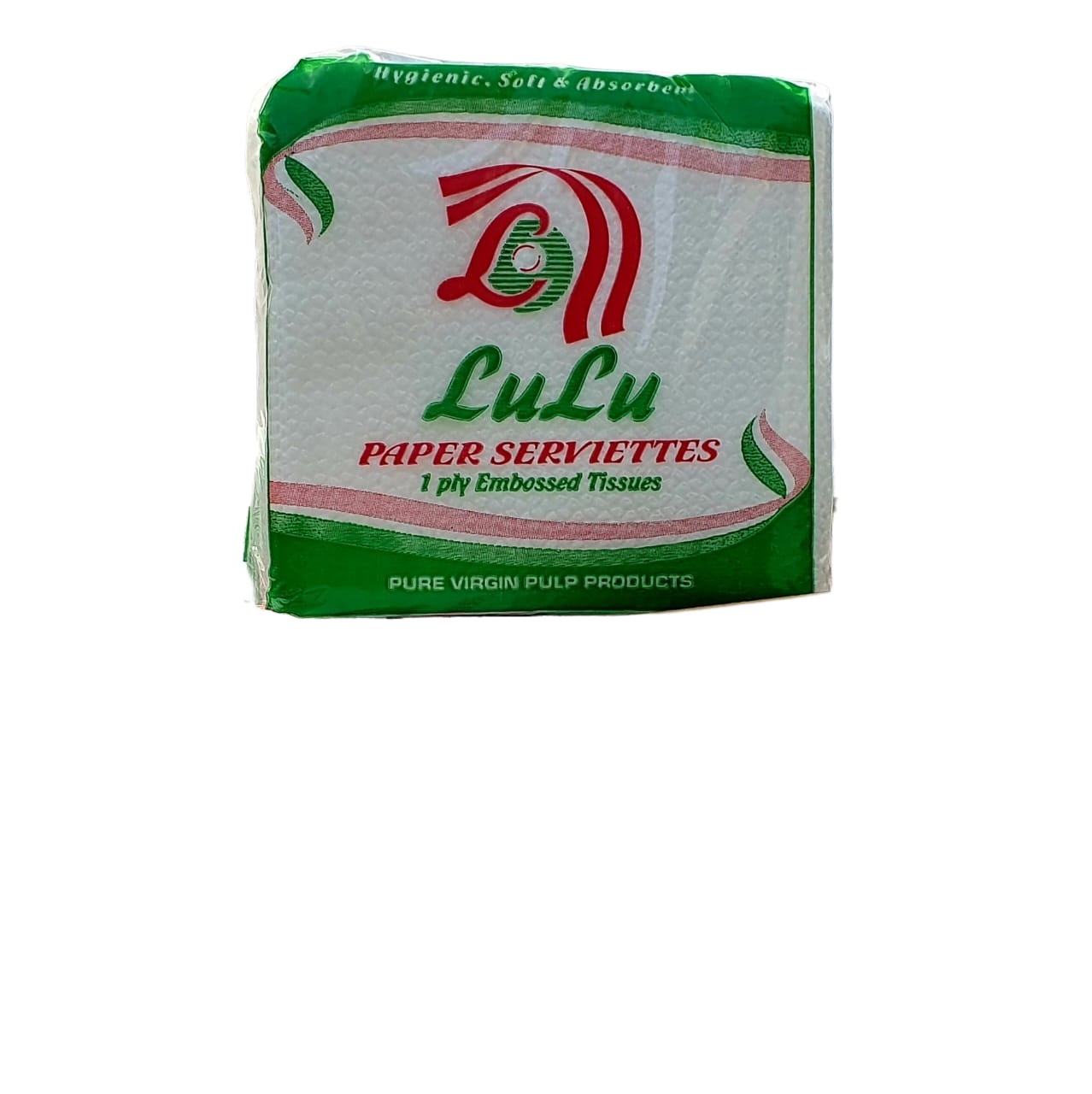 Premium lulu Paper Serviettes - 100 Sheets. 