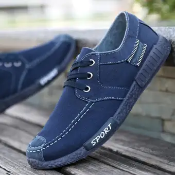 canvas driving shoes