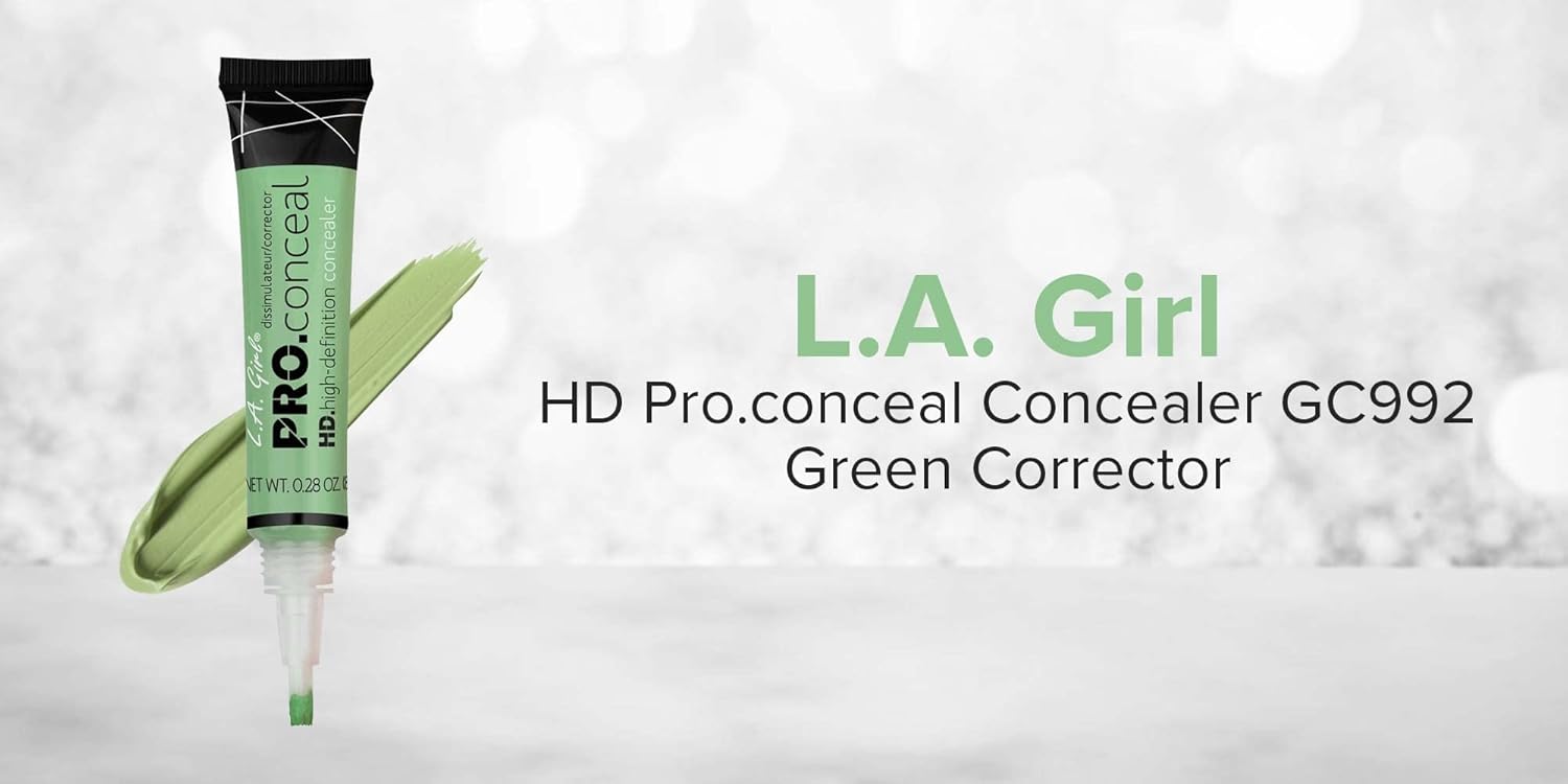 Pro Conceal (Concealer) for Face Makeup, Orange, Green Corrector and Cool Tan. 