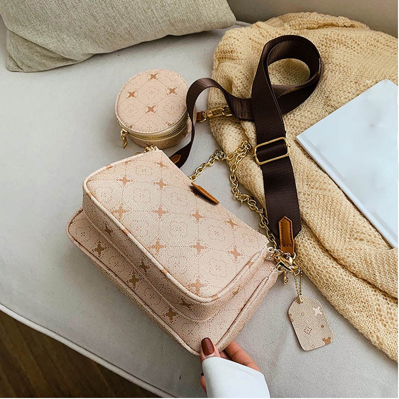 3pcs crossbody bolsa