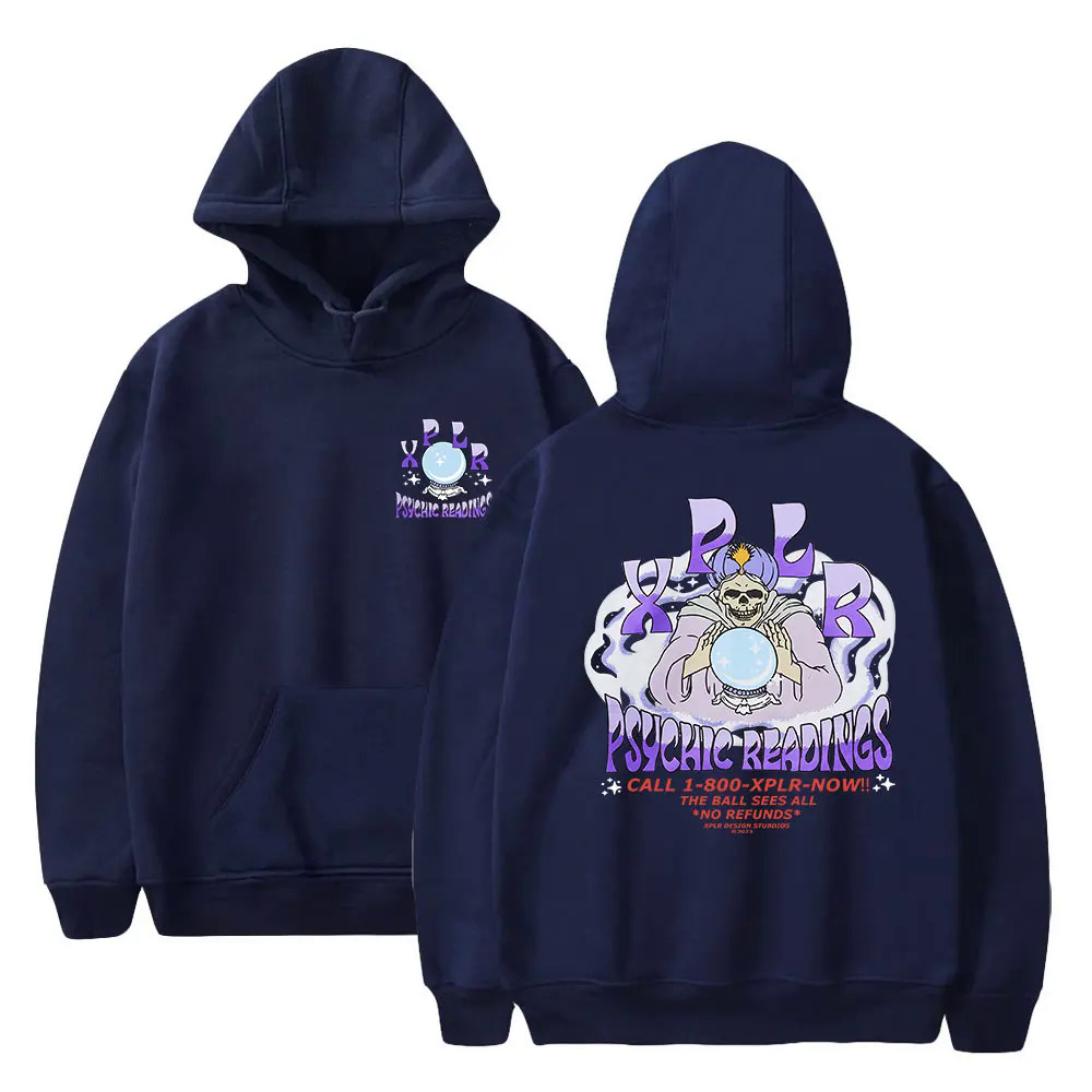 2023 XPLR Psychic Reading Hoodie Sam And Colby Merch Hoodies For Men/Women Street Style Fashion Sweatshirt Long Sleeve Hoodies. 