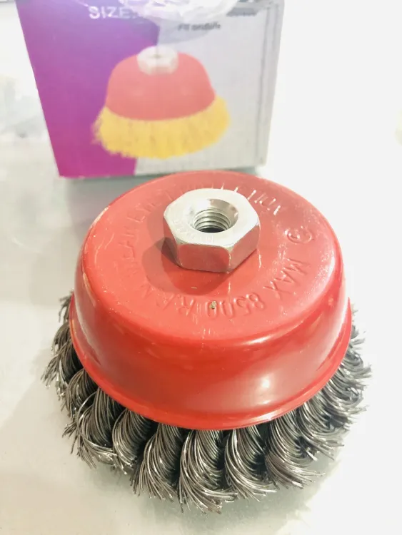 Iron brush for deals grinder