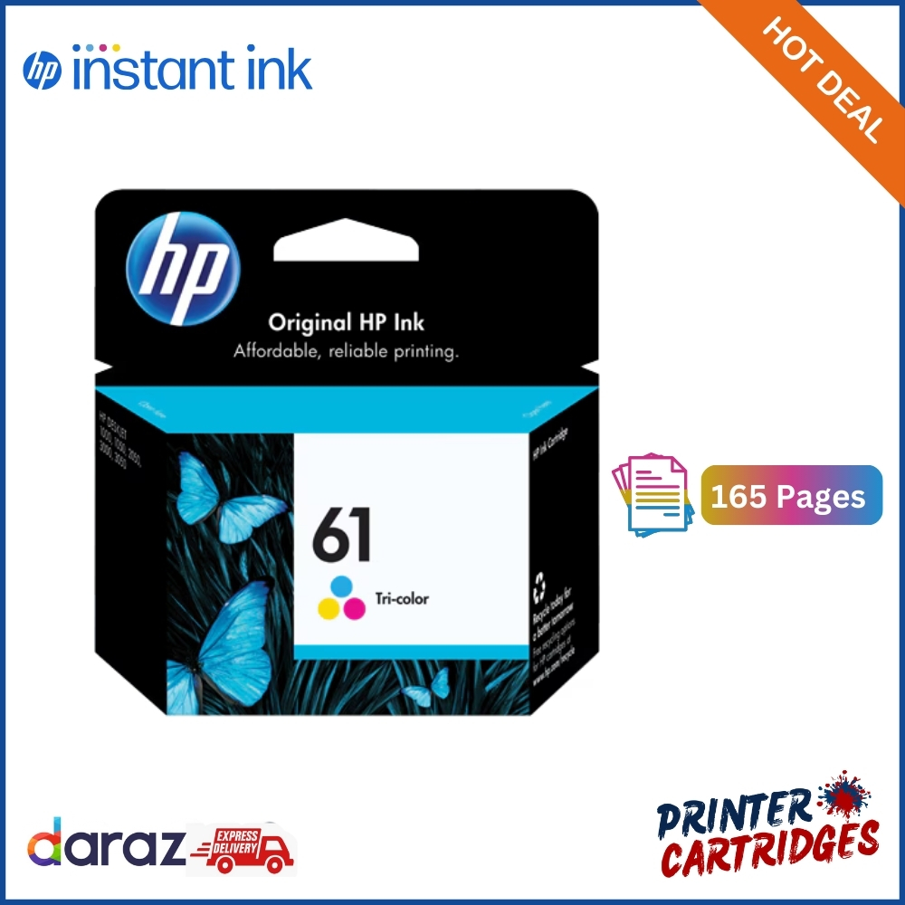 HP 61 | HP61 | HP-61 Black / Tri-color Original Ink (CH561WN), (CH562WN) Combo Pack| Printer Cartridges.lk | Best Price in Sri Lanka. 