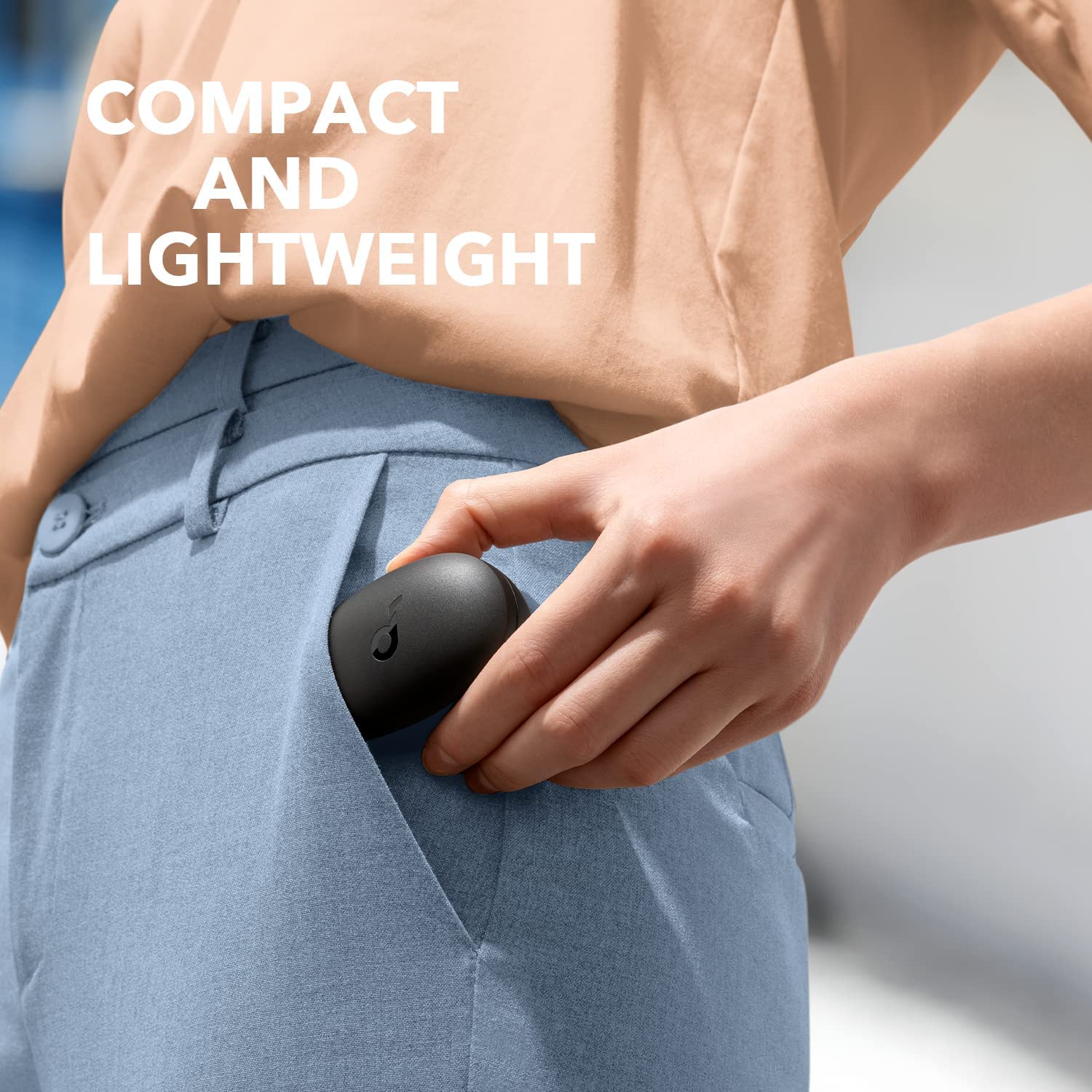 Soundcore by Anker Life Note E True Wireless Earbuds - 10mm Oversized Drivers, Custom EQ, AI-Enhanced Calls, 32H Playtime, Compact and Lightweight, IPX 5 Water-Resistant. 