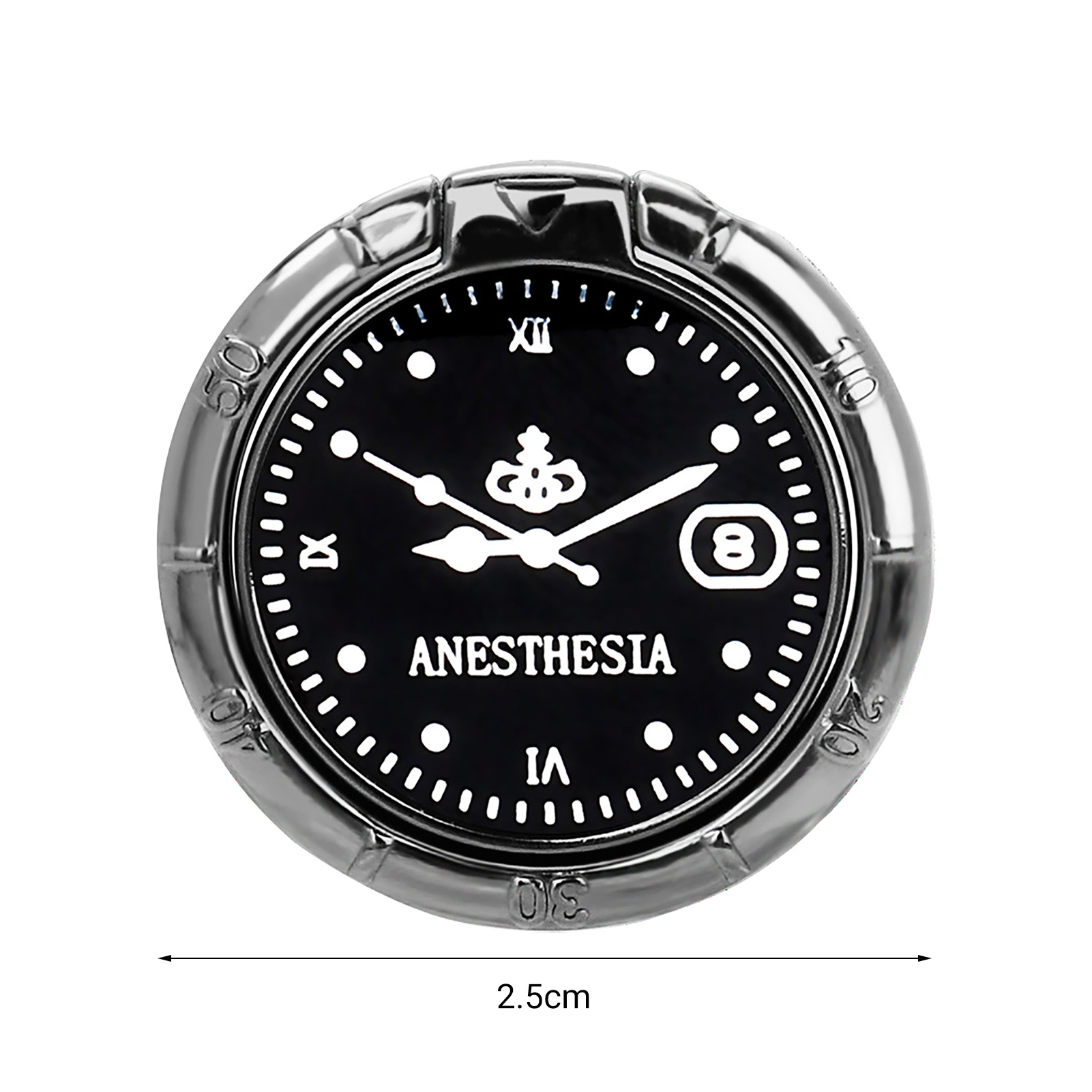 Finger Ring Phone Holder 360 Degree Rotatable Multifunctional Universal Luxury Clock Finger Ring Phone Back Sticker Pad Bracket for Outdoor. 