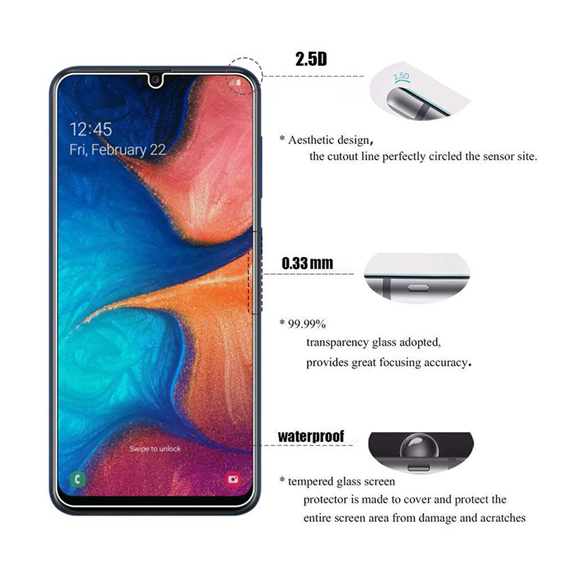 Tempered Glass For Samsung Galaxy M20 Screen Protector Protective Glass for Samsung M20 M 20 Galaxy M20 SM-M205F M205 Glass Flim. 