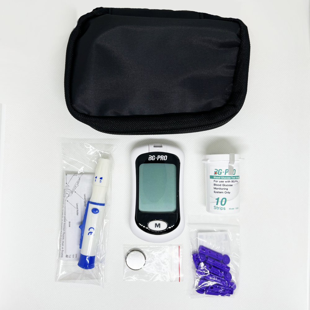 BG Pro GM56A Glucometer – 5 Years Warranty. 