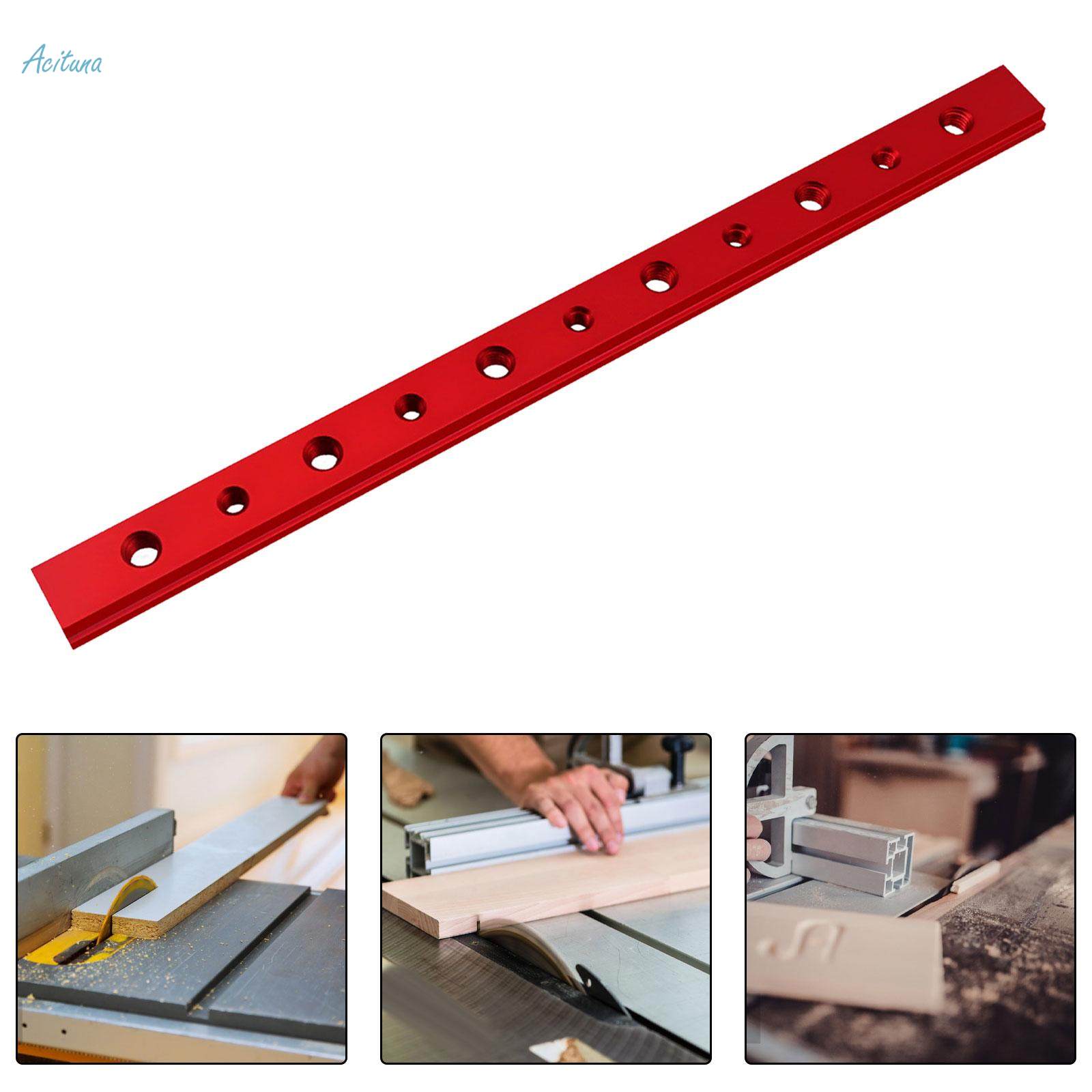Miter Bar Miter Rod for Tension Devices, Sledge, Milling Tables Easy to Use 300mm / 11.81'' Durable Jig and Fixture Bar Table Saw Gauge Rod. 