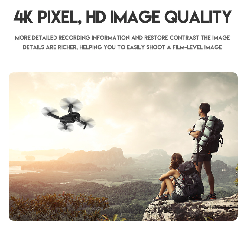 2022 New Quadcopter E88 Pro WIFI FPV Drone With Wide Angle HD 4K 1080P Camera Height Hold RC Foldable Quadcopter Drone. 