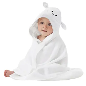 Organic Bamboo Baby Hooded Towel 