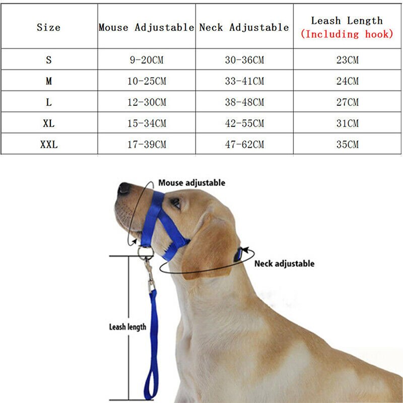 dog pulling muzzle