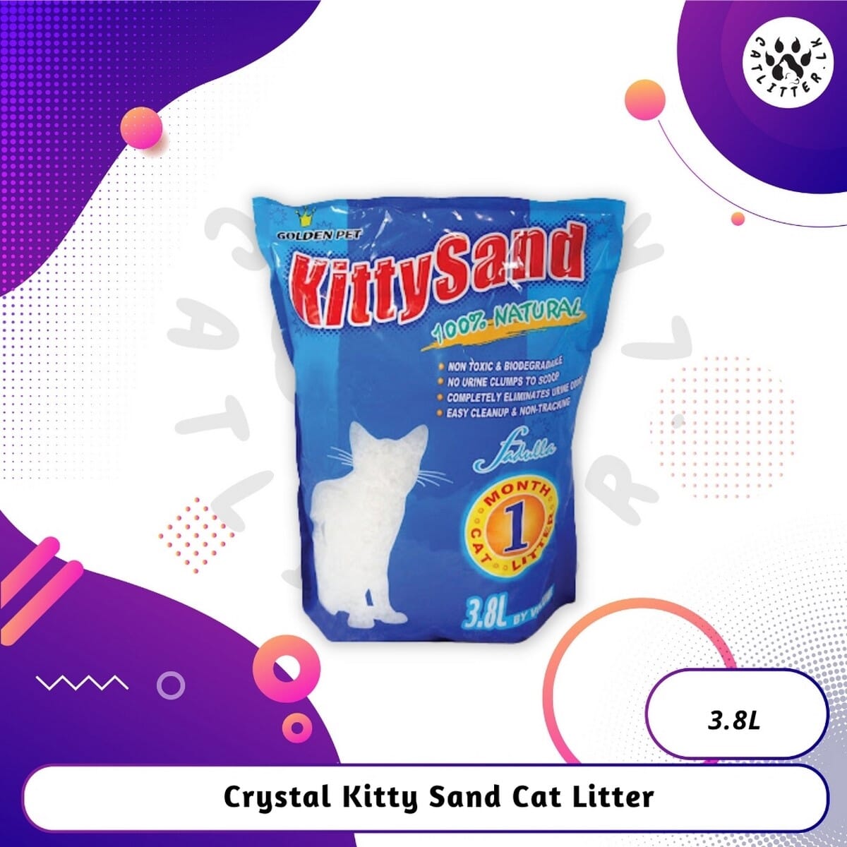 kitty sand cat litter