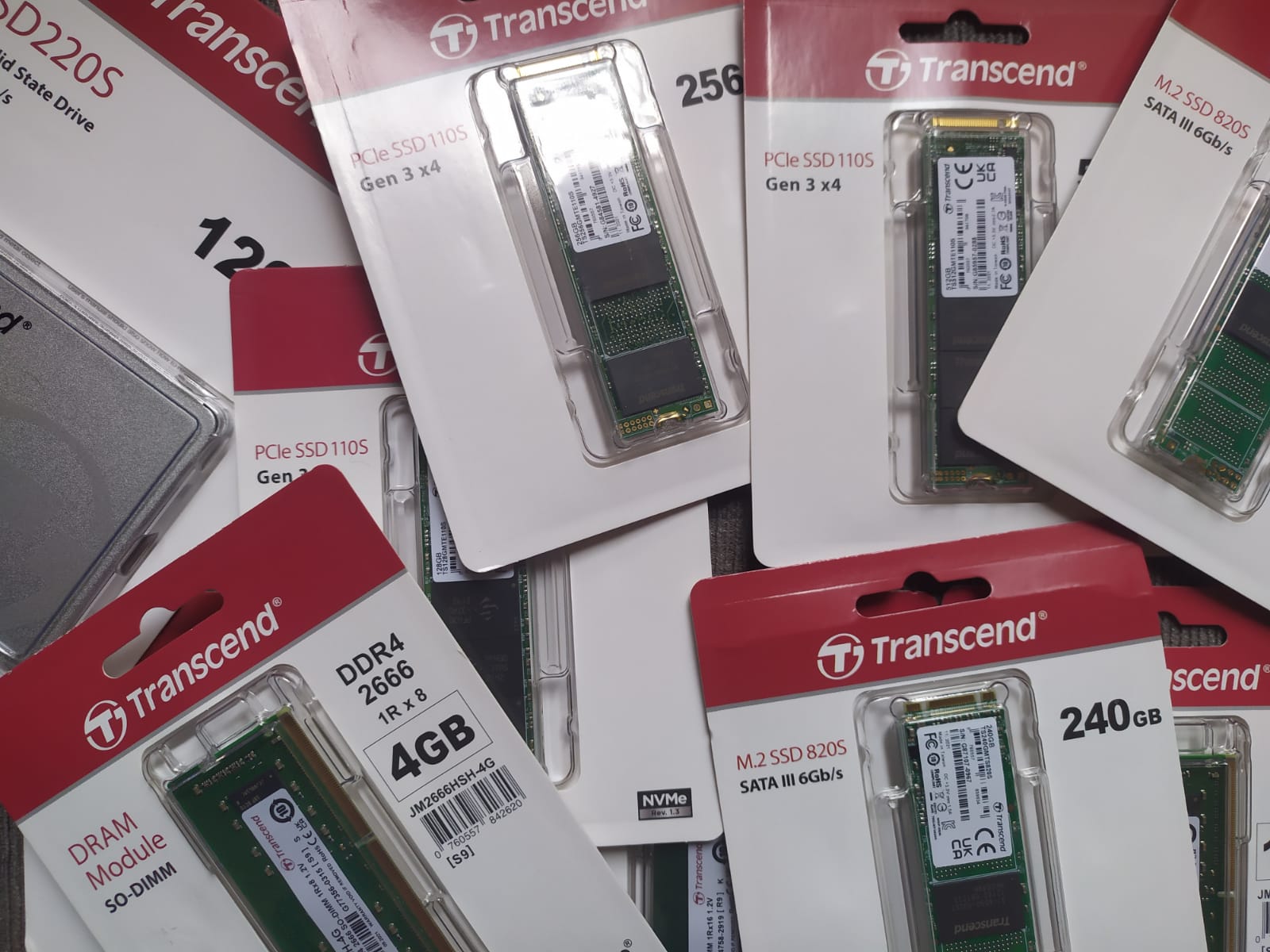 Transcend 115S 250GB M.2 (M-Key) PCIe SSD Drive. 