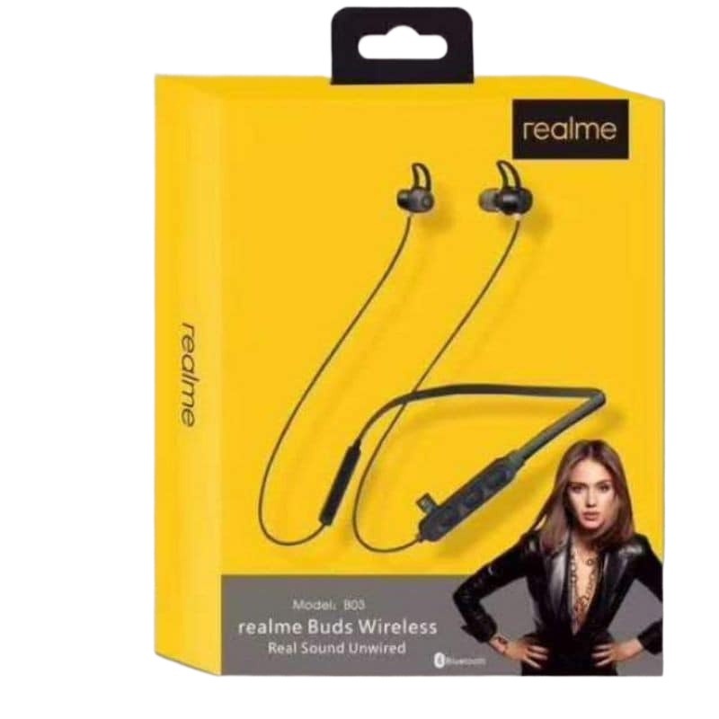 Realime Wireless Neck Band with Memory Card Slot