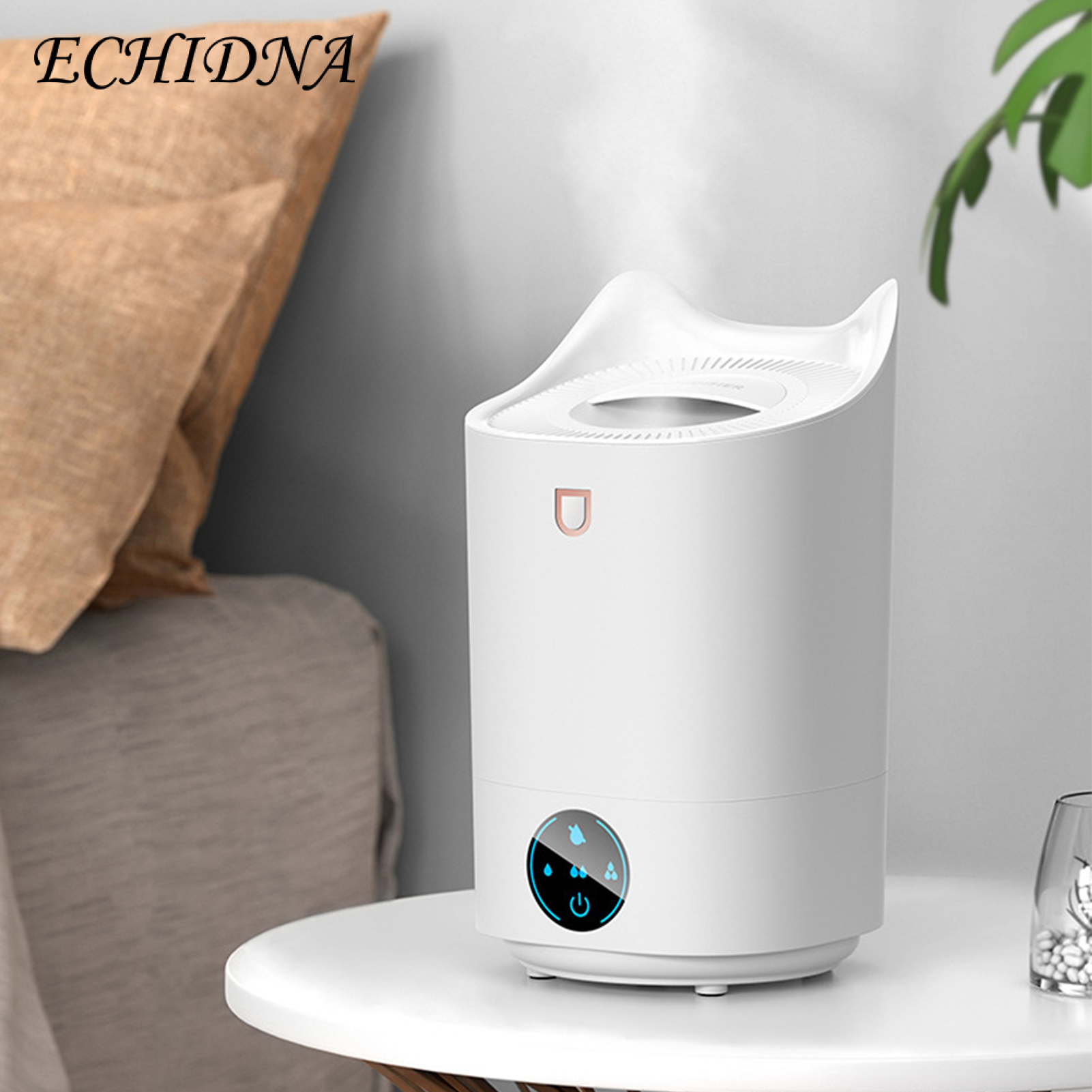 1 Set 4 Gear Air Humidifier Large Capacity ABS Intelligent Silent operation Air Humidifier for Home. 
