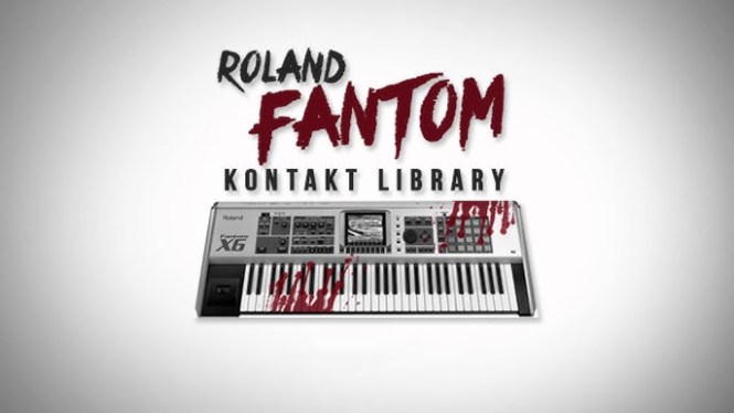 Roland Fantom X8 Workstation Keyboard Kontakt Library. 