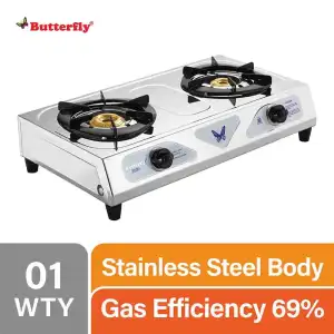 Butterfly signature gas hotsell stove 2 burner price