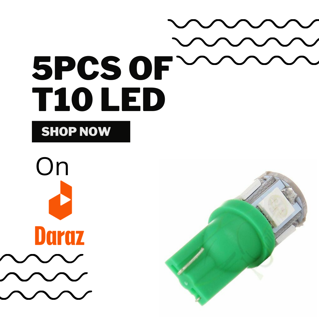 t10 led green