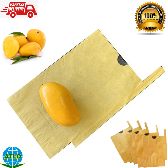 Mango Cover Paper Bags 10/25/100 pcs/ Atlo Agro Products Home Gardening/ Tjc mango cover Bags/Mango Bags/Mango Cover Bags/Aba Baga. 