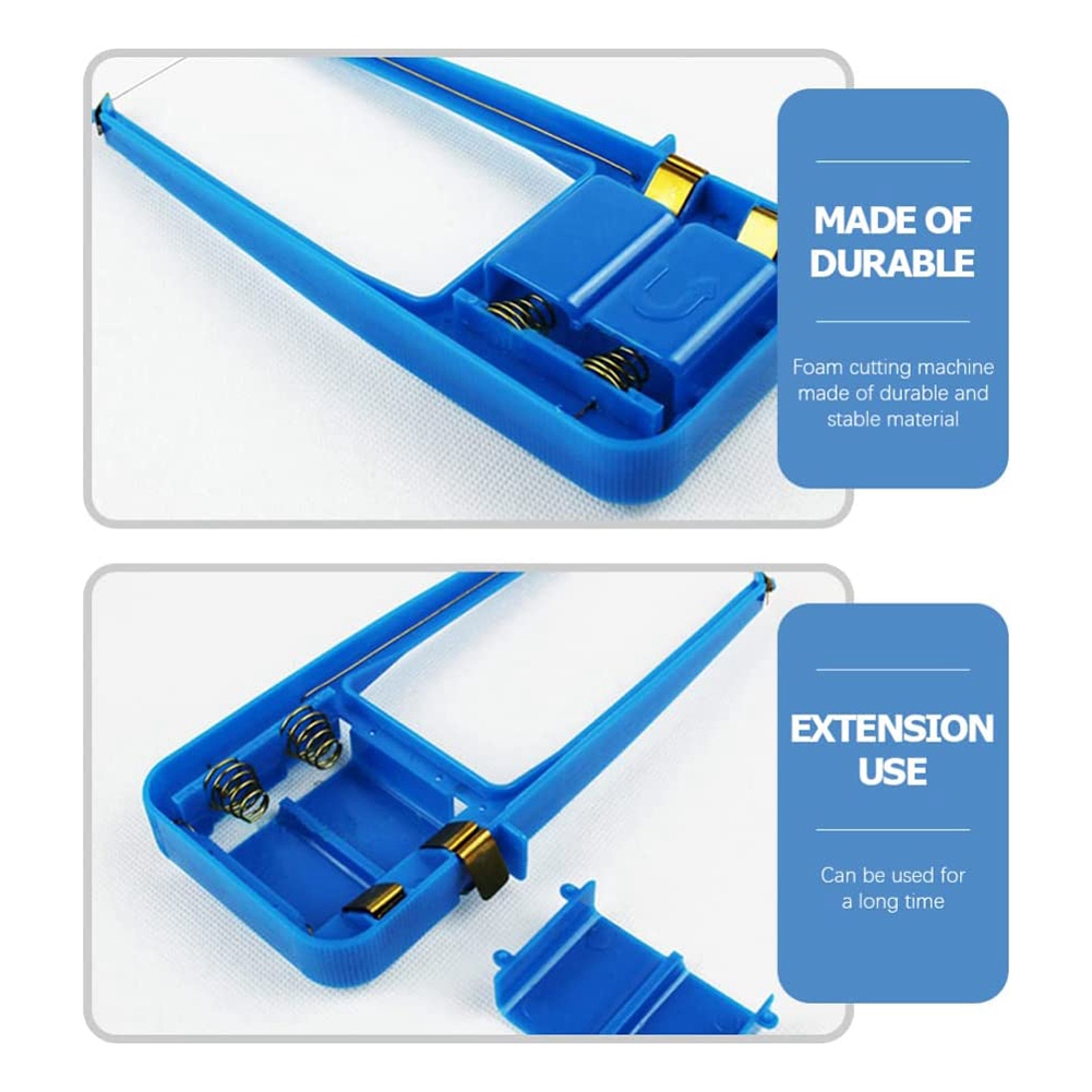 1 Piece Blue Hot Wire Electric Foam Cutter Kit Styrofoam Cutting Tool for DIY Crafts. 