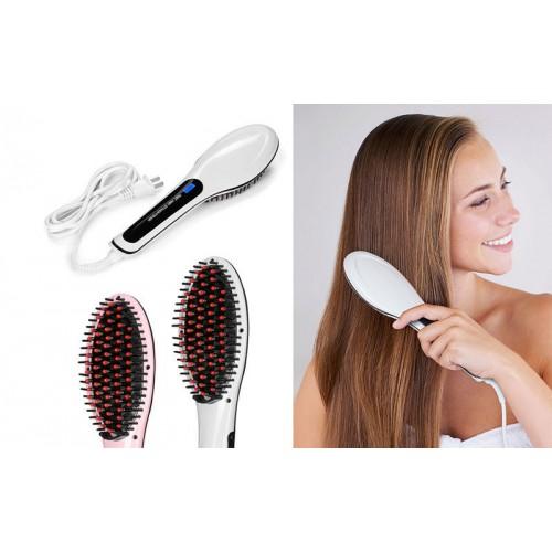 gemei professional hair straightener brush