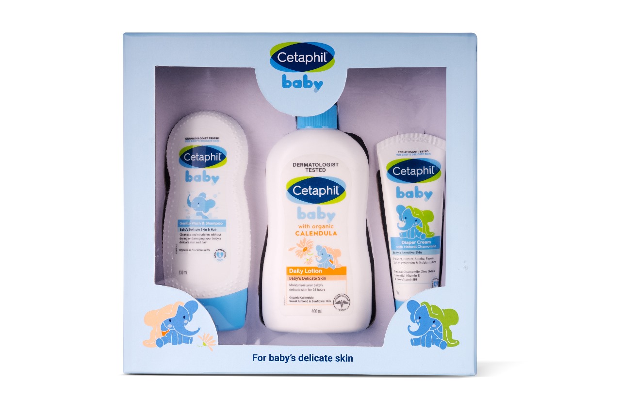 Cetaphil Baby Skincare Promo Pack - Gentle Care Essentials for Baby's Delicate Skin